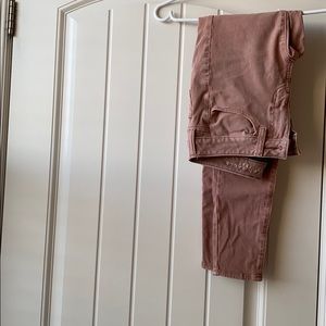 Salmon pink 360° strectch AE jeggings!🧸